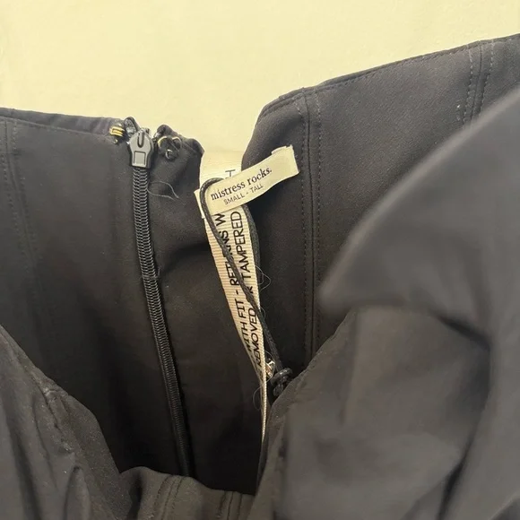 NWT Mistress Rocks BLACK STRAPLESS CORSET MINI DRESS Size S “Tall” Length - Picture 9 of 9